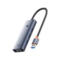 Концентратор Baseus UltraJoy Series 4-Port Space Grey (B0005280B811-12)