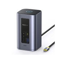 Док-станция Baseus NU1 Air Spacemate 12-in-1 Grey (B00568103813-00)