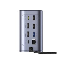 Док-станция Baseus NU1 Air Spacemate 12-in-1 Grey (B00568103813-00)