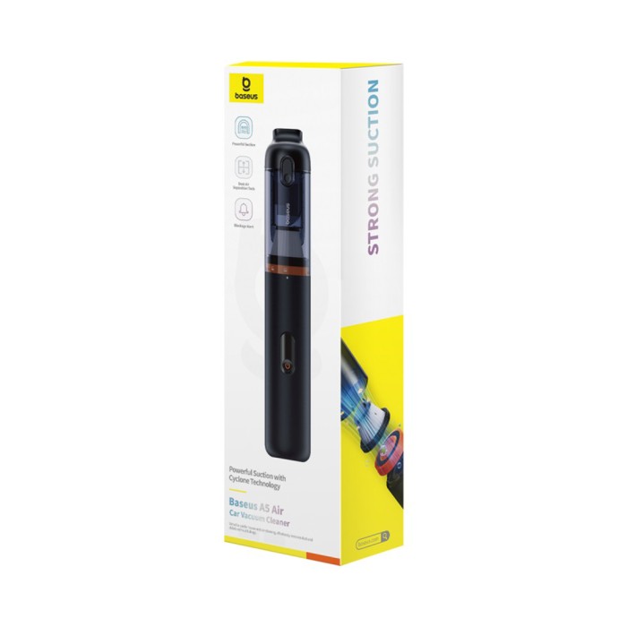 Автомобильный пылесос Baseus A5 Air 12000Pa Black (C30459500111-02)
