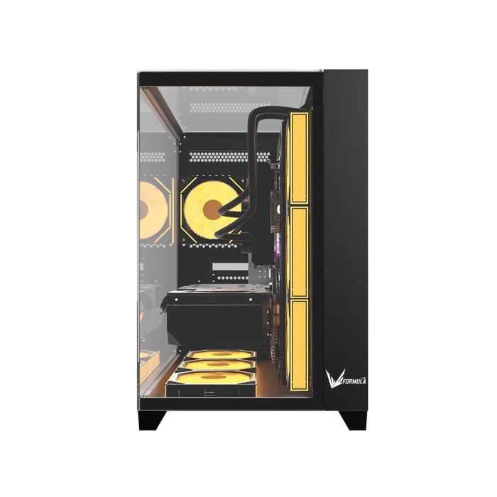 Компьютерный корпус Formula V Crystal Z9 Floe Black без Б/П