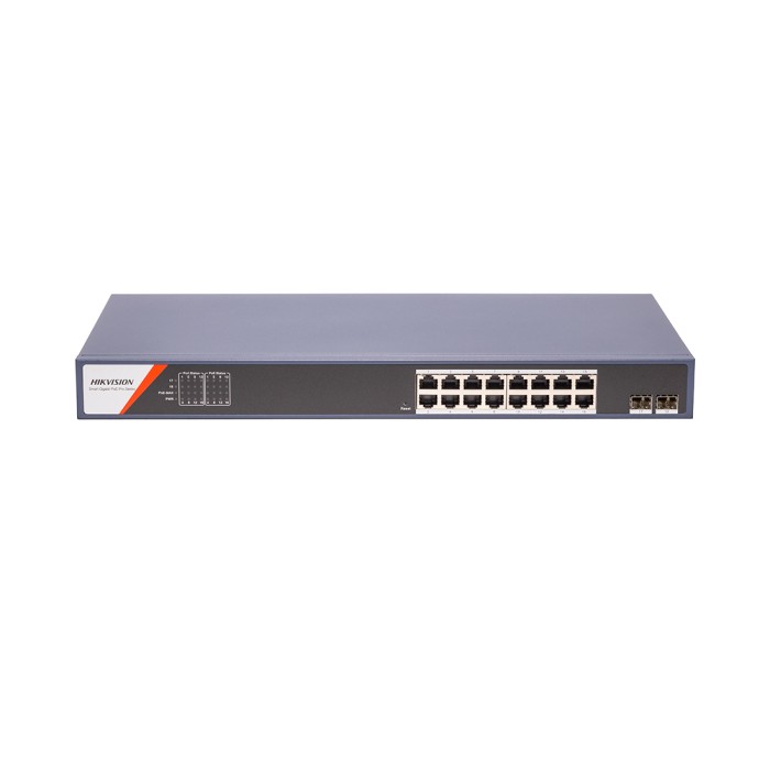 Коммутатор Hikvision DS-3E1518P-SI-16P2F