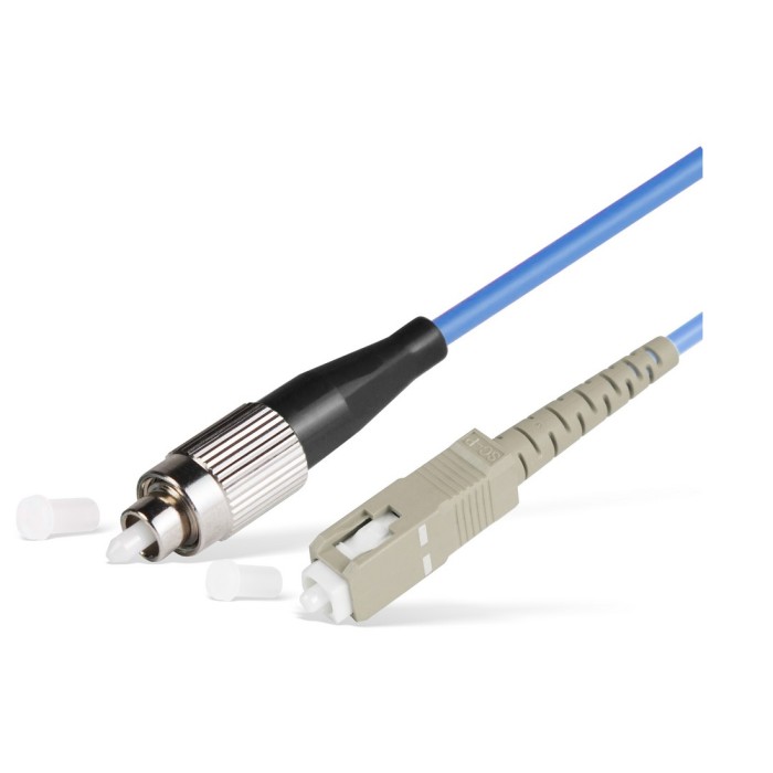 Патч Корд Оптоволоконный FC/UPC-SC/UPC MM OM3 50/125 Simplex 3.0мм 1 м