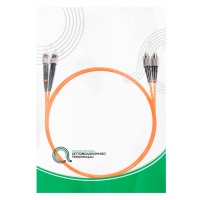 Патч Корд Оптоволоконный FC/UPC-ST/UPC MM OM2 50/125 Duplex 3.0мм 1 м