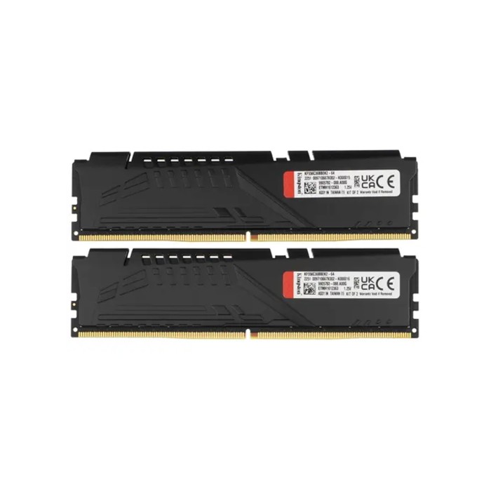 Комплект модулей памяти Kingston FURY Beast Black EXPO KF556C36BBEK2-64 DDR5 64GB (Kit 2x32GB) 5600M