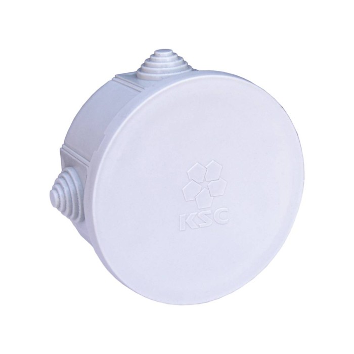 Коробка распаячная KSC 11-301 d85 h40 для открытого монтажа IP55