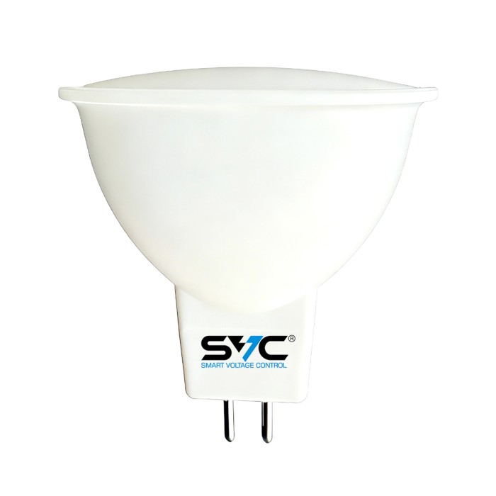 Лампа светодиодная SVC LED MR16-7W-GU5.3-3000K Тёплый