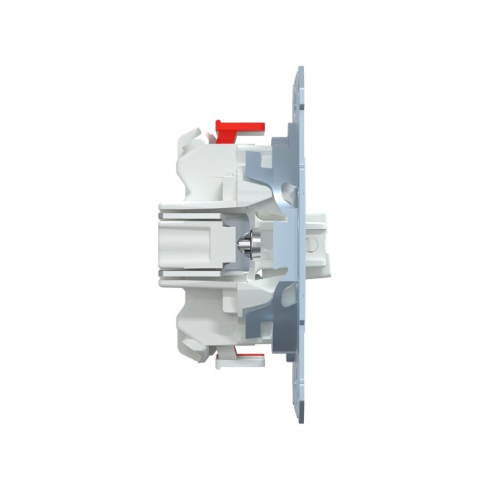 Переключатель мех-м MERTEN MTN3126-0000 D-Life 2 клавишный