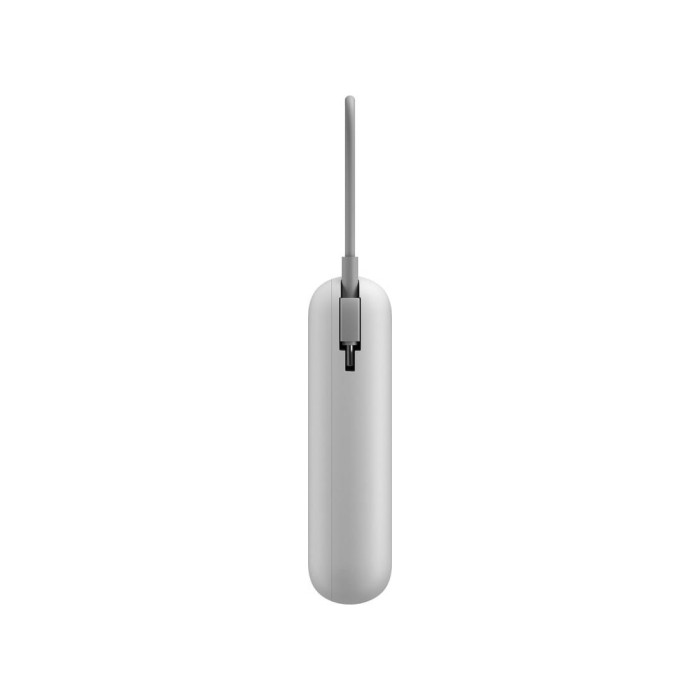 Портативный внешний аккумулятор Xiaomi Power Bank 20000mAh (Integrated Cable) GL Light Gray