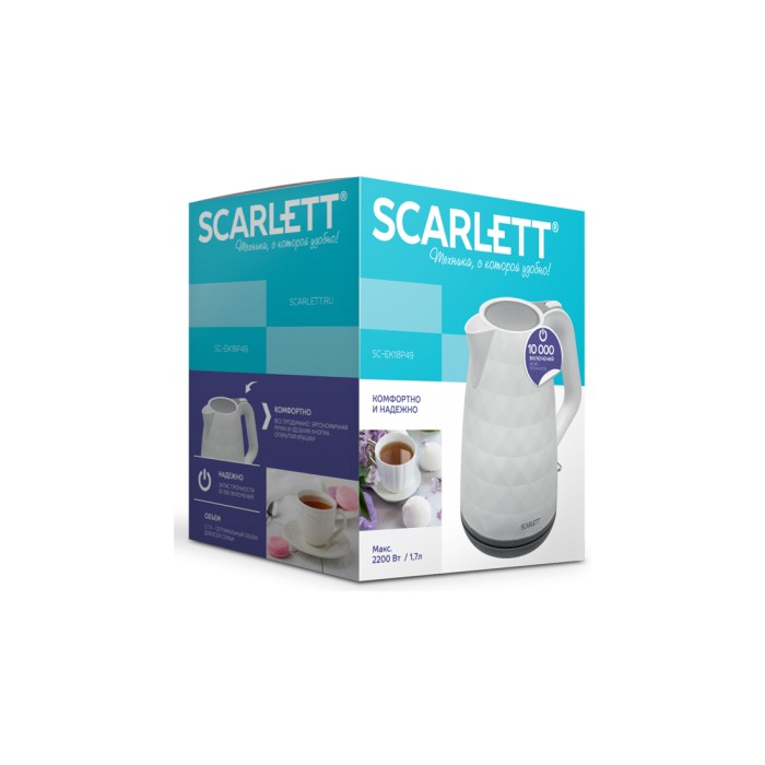 Чайник электрический Scarlett SC-EK18P49