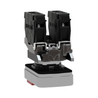Кнопка двойная SE XB4BW73731M5 с маркировкой 22мм + LED
