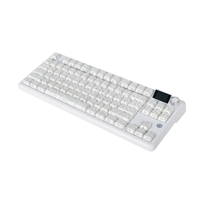 Клавиатура Ajazz AK870 v2 Murad Switch White
