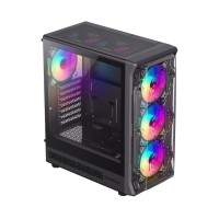 Компьютерный корпус Gamemax Starlight 2 AB Black без Б/П
