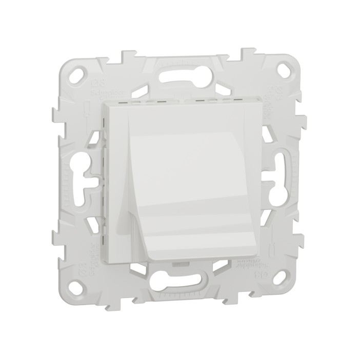 Вывод кабеля SE NU586218 Unica New 16А белый