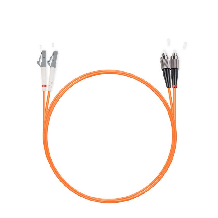 Патч Корд Оптоволоконный FC/UPC-LC/UPC MM OM2 50/125 Duplex 3.0мм 1 м
