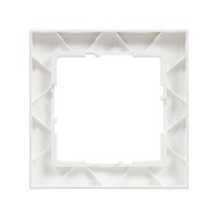 Рамка декор. универсальная 1-постовая Suno Белый