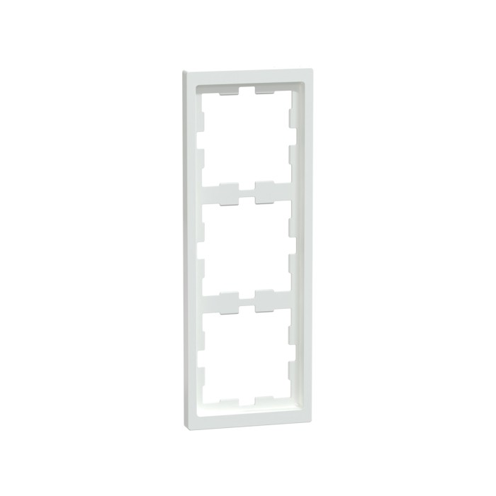 Рамка MERTEN MTN4030-6535 D-Life 3 постовая белый лотос