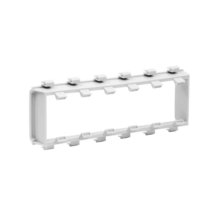 Каркас под 6 модулей Viva DKC F0003A для In-liner Front, белый