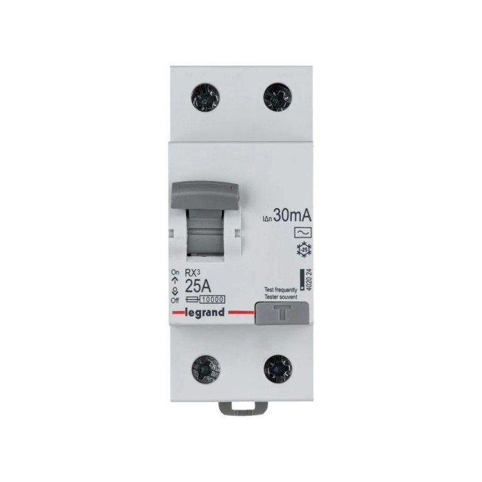 ВДТ Legrand 402024 2П 25А АC RX3 30мA