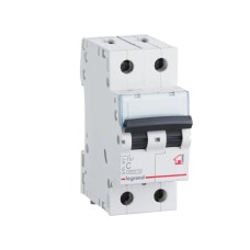 Автоматический выключатель Legrand 404046 2П C 40A TX3 6000 6kA