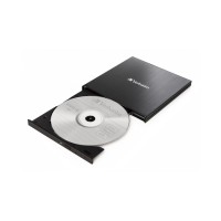 Внешний привод Verbatim CD/DVD 43886 Slim USB-C Чёрный