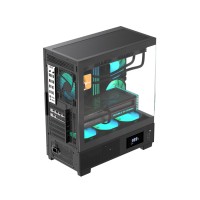 Компьютерный корпус Formula V Crystal E1 Floe Black без Б/П