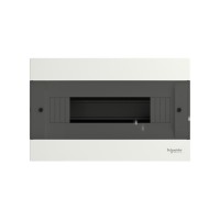 Щит встроенный SE EZ9EUA112 12 модулей дымчатая дверь