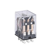 Промежуточное реле CHINT JZX-22F(D) 4 конт. с инд. LED 3А 220В DC