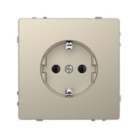 Розетка мех-м MERTEN MTN2301-6033 D-Life 16А б/шт, безвин.зажим сахара