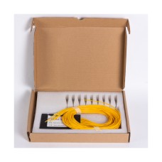 Сплиттер оптоволоконный в корпусе PLC-1×4 SC/АPC