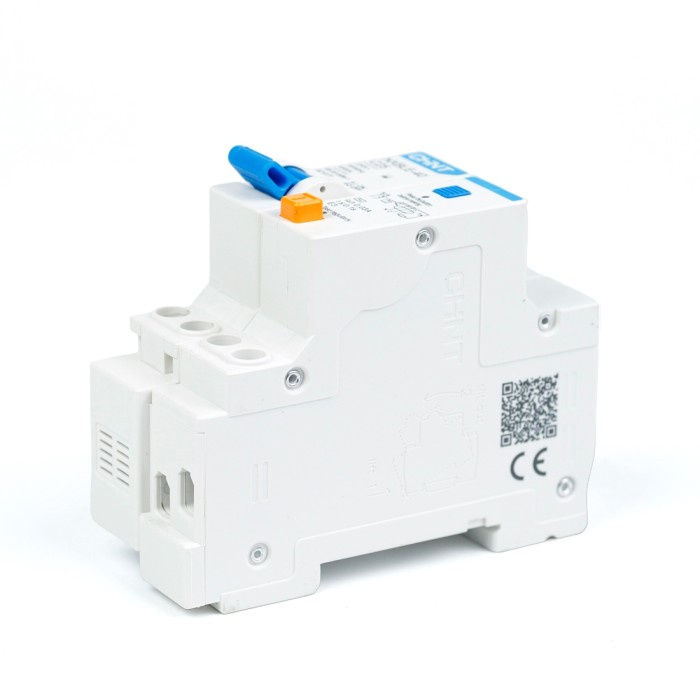 Дифференциальный автомат CHINT NXBLE-40 1P+N 25А C 30mA эектронный тип AC 4,5kA