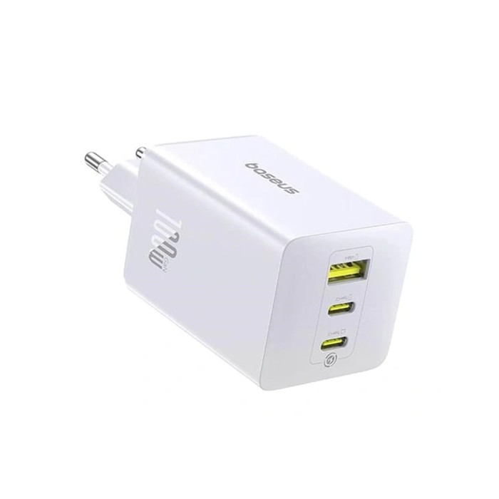 Адаптер питания Baseus EnerFill FE11 2C+U 100W White (P10182102213-00)