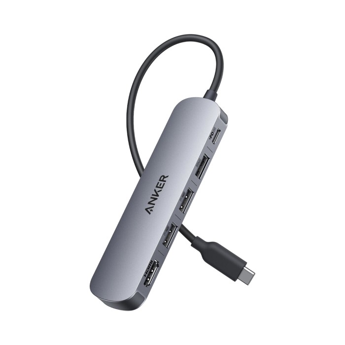 Концентратор Anker USB-C (5-in-1, 4K HDMI) (A8357HA0) Серый