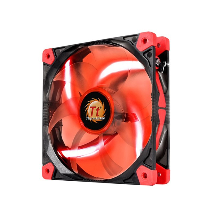 Кулер для компьютерного корпуса Thermaltake Luna 12 LED Red