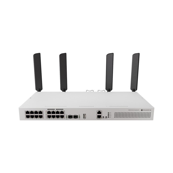 Коммутатор MikroTik CRS418-8P-8G-2S+5axQ2axQ-RM