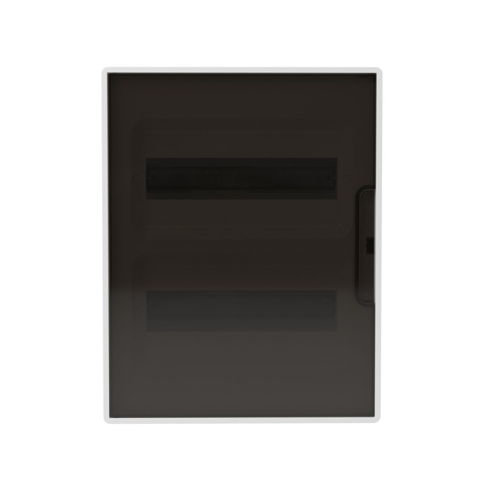 Щиток настенный FRAME белый DKC F24W1WD 24 модуля с тонированной дверцей