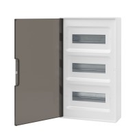 Щиток настенный FRAME белый DKC F36W1WD 36 модулей с тонированной дверцей