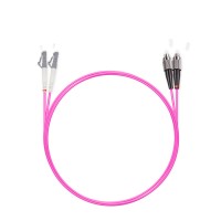 Патч Корд Оптоволоконный FC/UPC-LC/UPC MM OM4 50/125 Duplex 3.0мм 1 м
