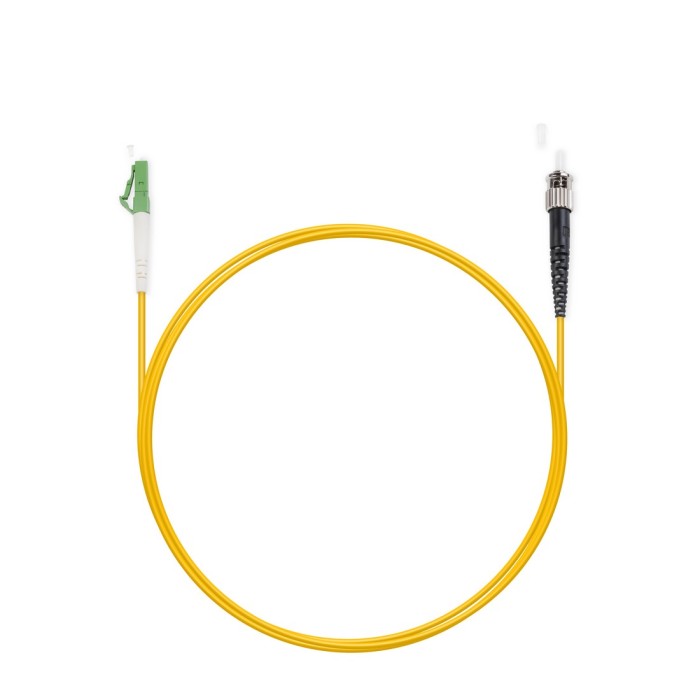 Патч Корд Оптоволоконный LC/APC-ST/UPC SM 9/125 Simplex 3.0мм 1 м