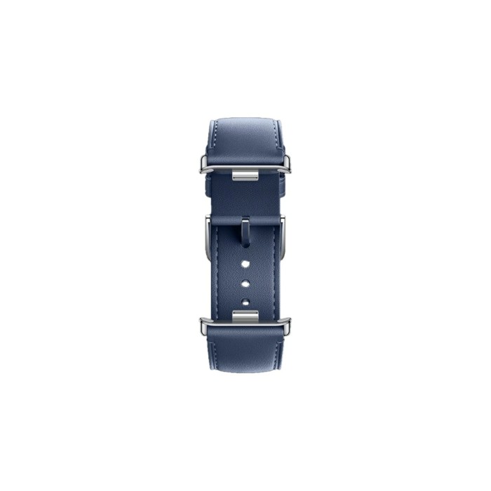 Кожаный сменный браслет Xiaomi Leather Quick Release Strap Glacier Blue