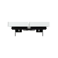 Клавиша MERTEN MTN3400-6035 D-Life 2-ная белый лотос