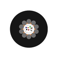 Кабель оптоволоконный ОМЗКГЦ-10-01-0,22- 4-8,0 кН