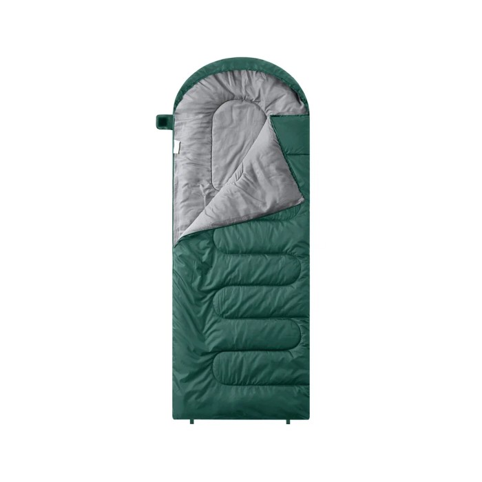 Спальный мешок RSP SLEEP 150 зеленый правая молния