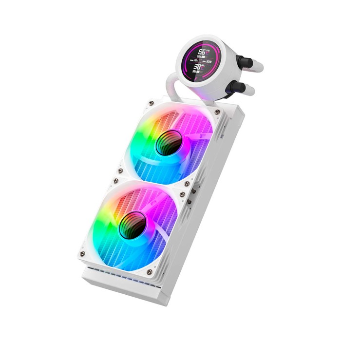 Кулер с водяным охлаждением 1STPLAYER TS1 240 WHITE