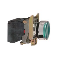 Кнопка SE XB4BW33G5 с возвр. с подсв. 22мм 48-120В