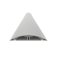 Напольный кабельный канал DKC 01332 75x17 мм CSP-F, серый