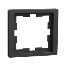Рамка MERTEN MTN4010-6534 D-Life 1 постовая антрацит