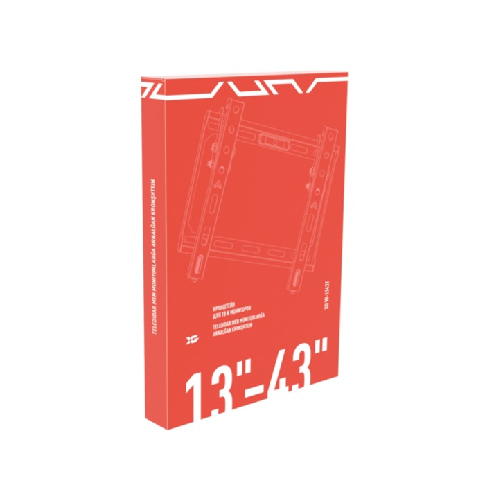 Кронштейн XG W-1343T для ТВ и мониторов 13"-43"
