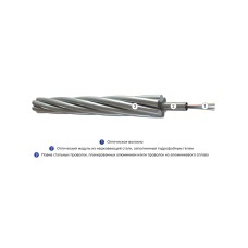 Кабель оптический грозотроса ОКГТ-ц-1-24(G.652)-11,8/45/48