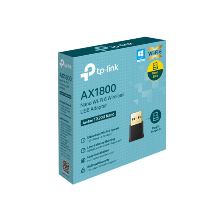 Сетевой USB адаптер TP-Link Archer TX20U Nano